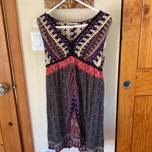 Kimchi Blue Multicolor Patterned Dress